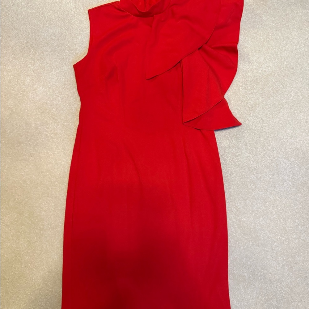 Elegant Red Women's Dress